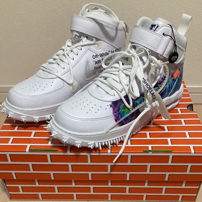 Off-White × Nike Air Force 1 Mid "Graffiti"