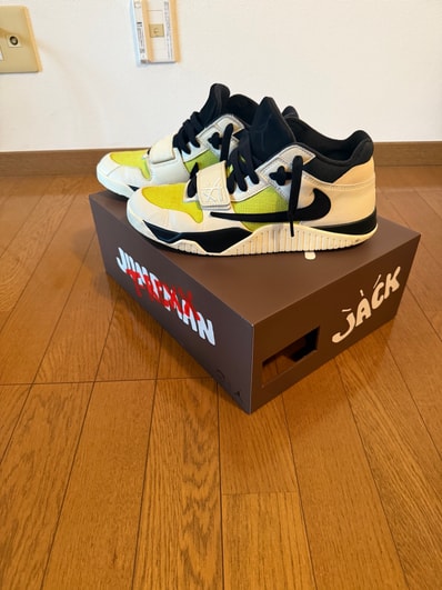 Travis Scott × Nike Jordan Jumpman Jack TR CJ1 T-Rexx "Bright Cactus"