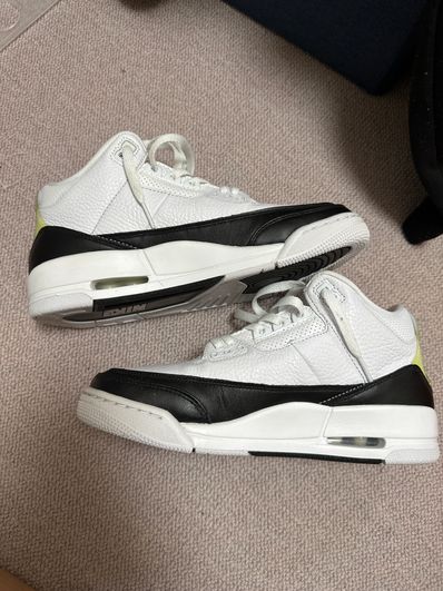 Fragment × Nike Air Jordan 3 "White/Black"