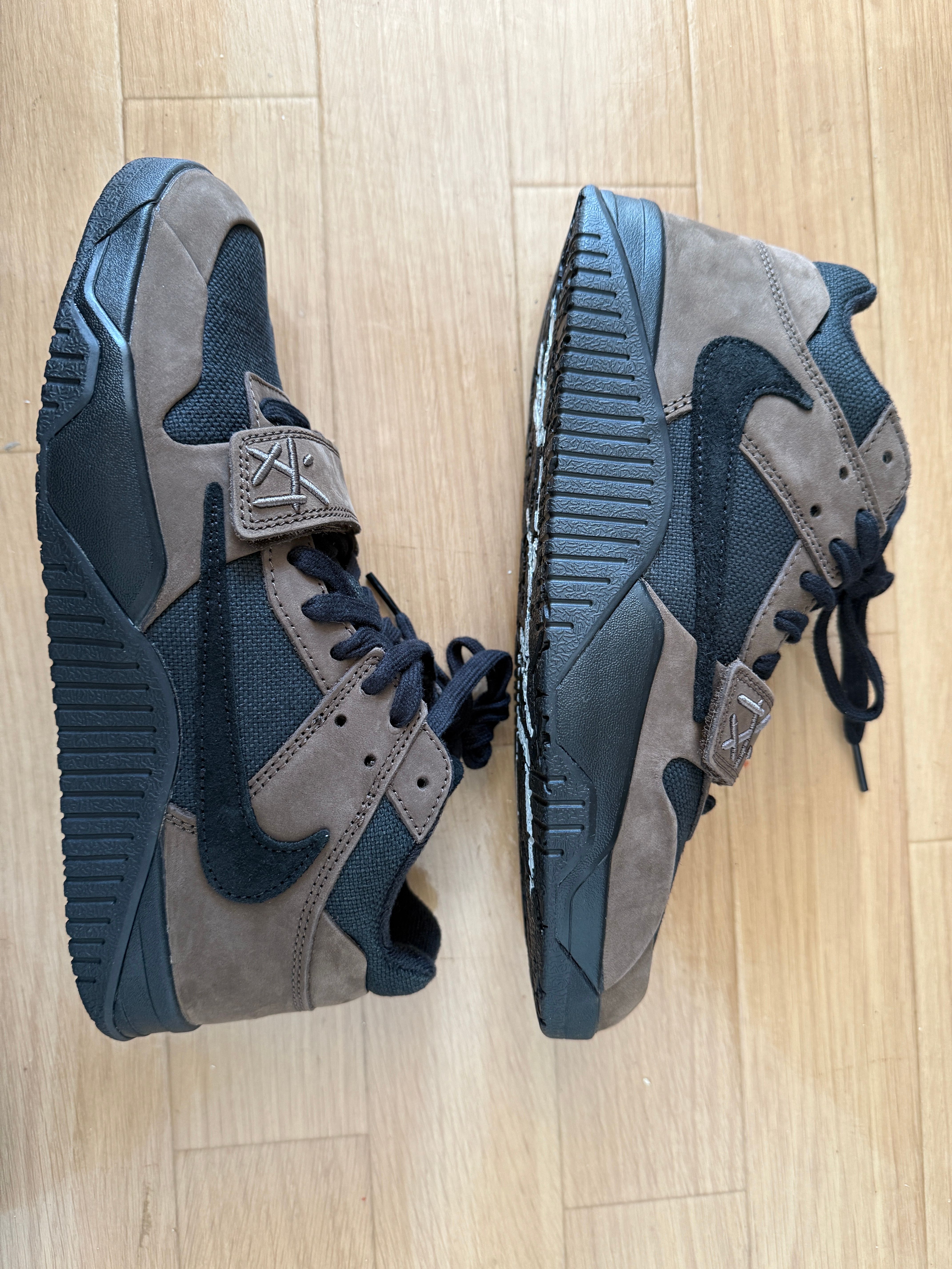 Travis Scott × Nike Jordan Jumpman Jack TR CJ1 T-Rexx "Black and Dark Mocha"
