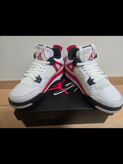 Nike GS Air Jordan 4 Retro "Red Cement"