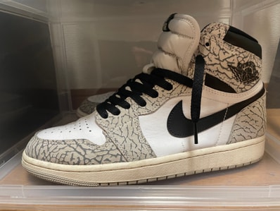 Nike Air Jordan 1 High OG "White Cement/Safari"
