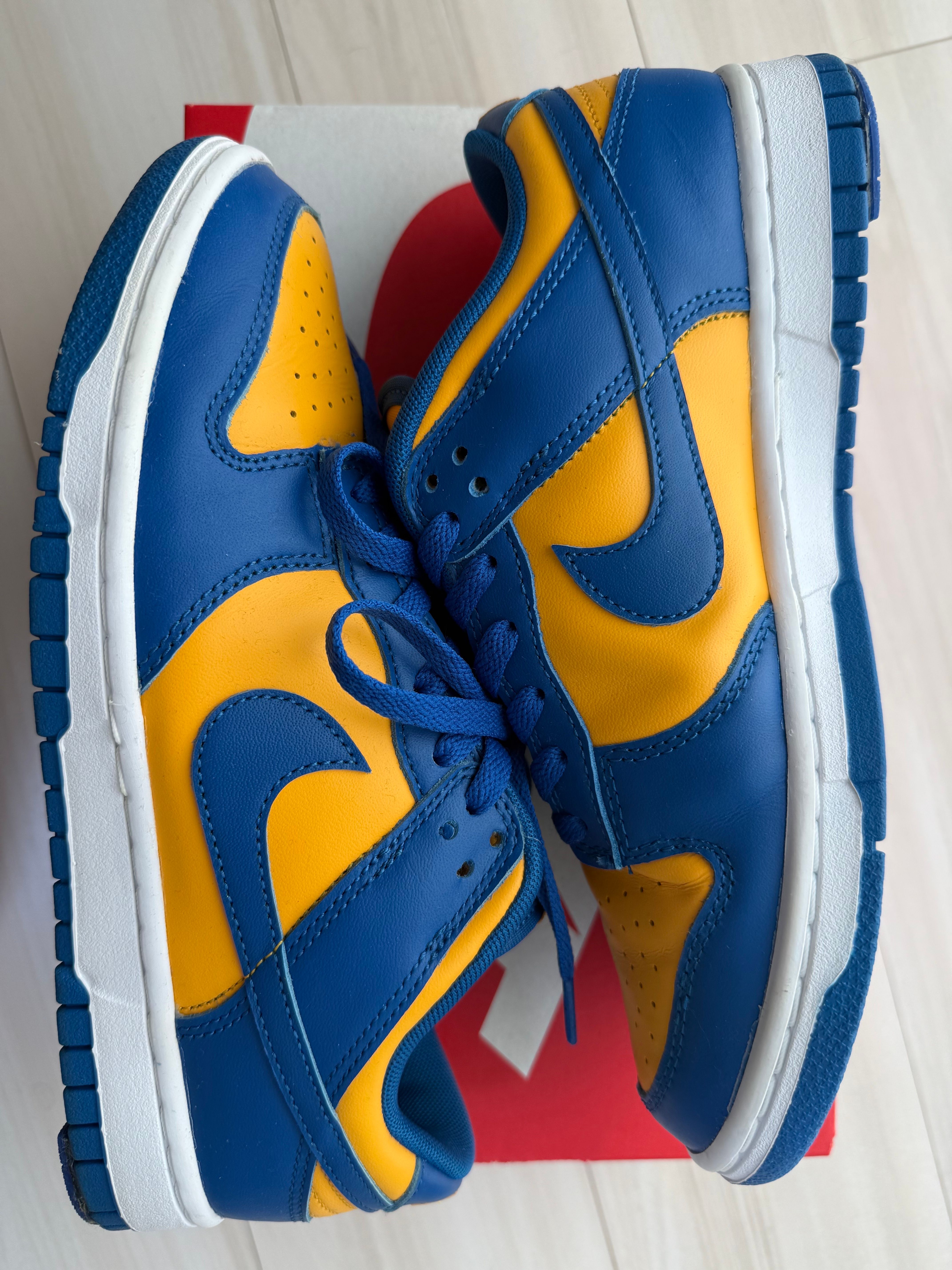 Nike Dunk Low "Blue Jay and University Gold"