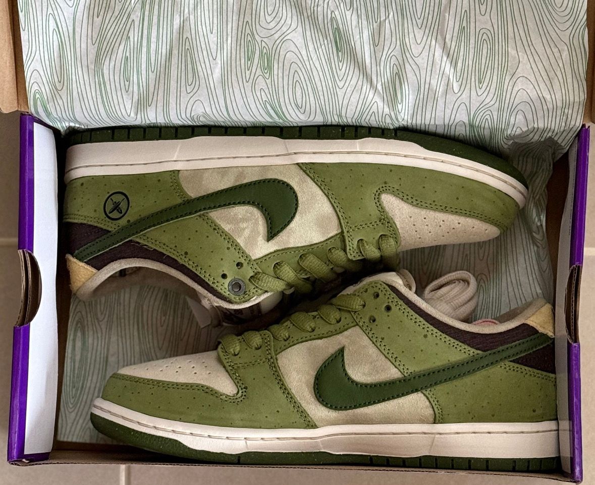 Yuto Horigome × Nike SB Dunk Low "Matcha"