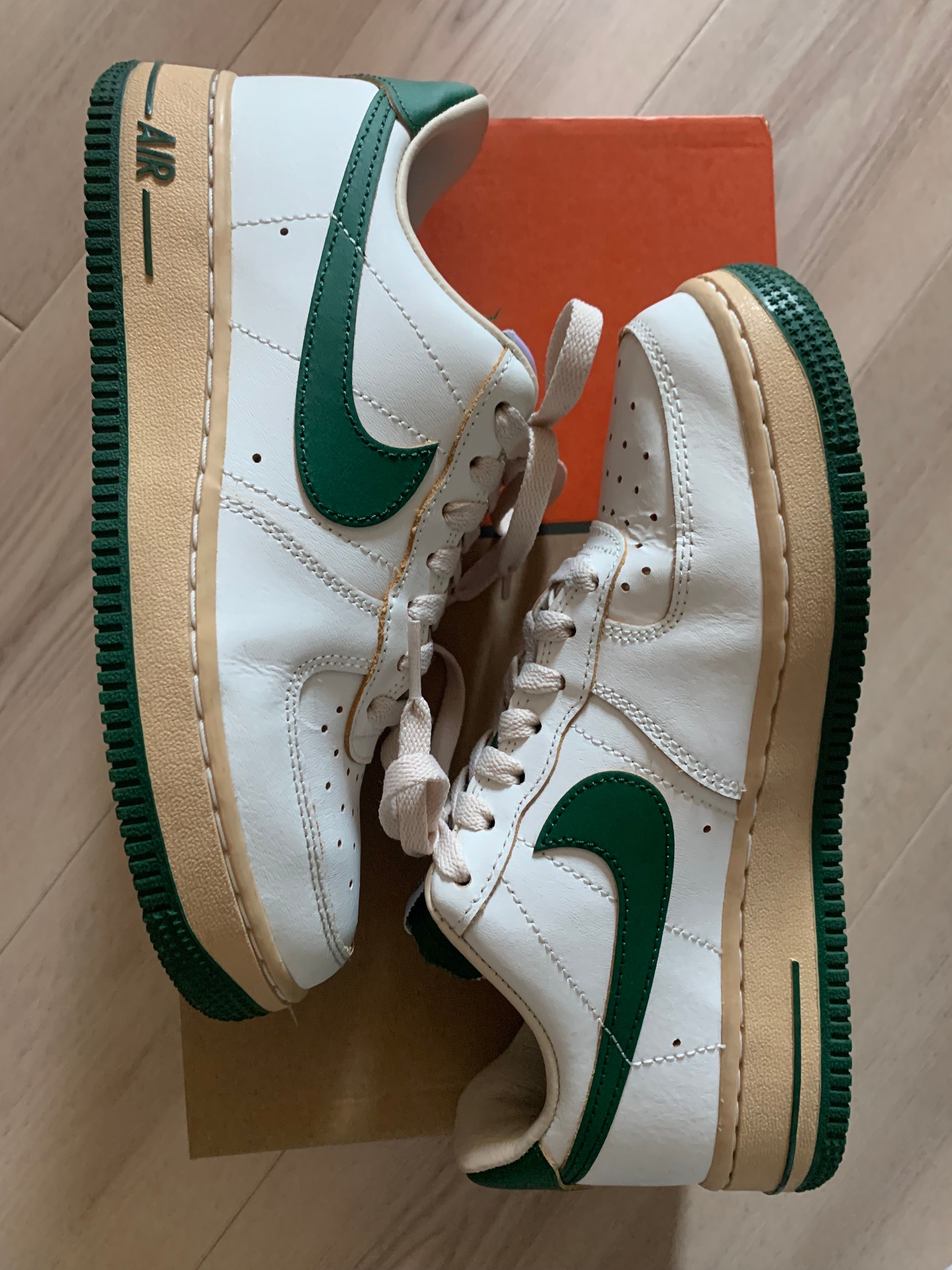 Nike Women's Air Force 1 Low "Green and Muslin"