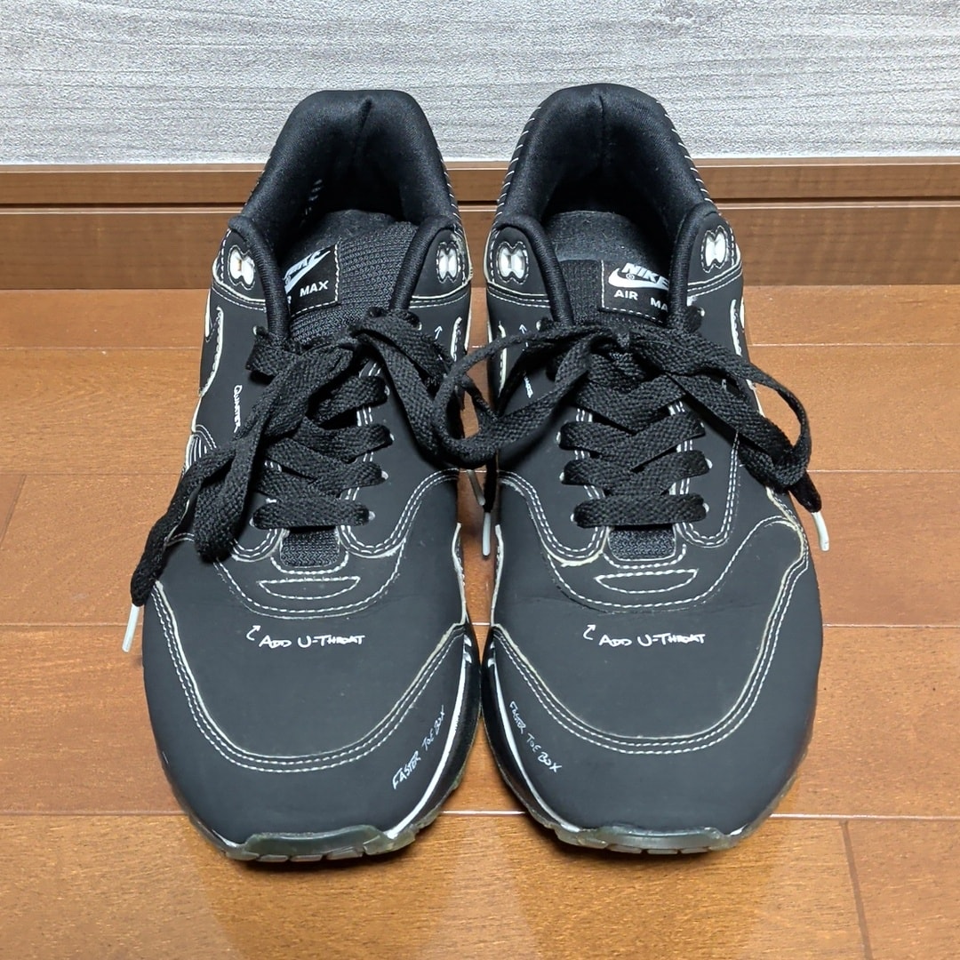 NIKE AIR MAX 1 TINKER SCHEMATIC BLACK