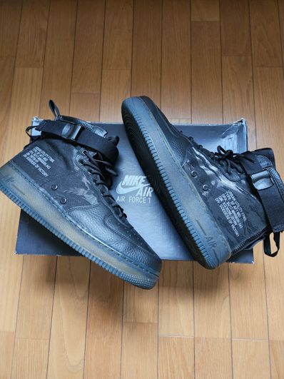 Nike SF Air Force 1 Mid "Black Cargo Khaki"
