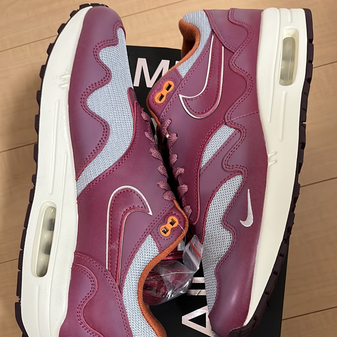 Patta × Nike Air Max 1 "Night Maroon"