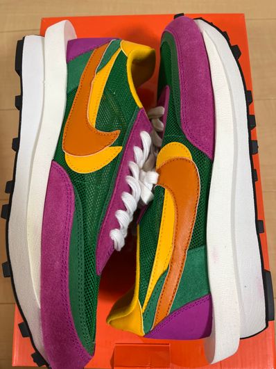 sacai × NIKE LDV WAFFLE "PINE GREEN"