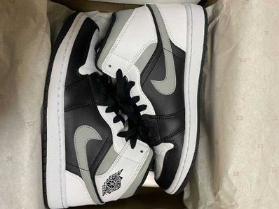NIKE AIR JORDAN 1 MID "WHITE SHADOW"