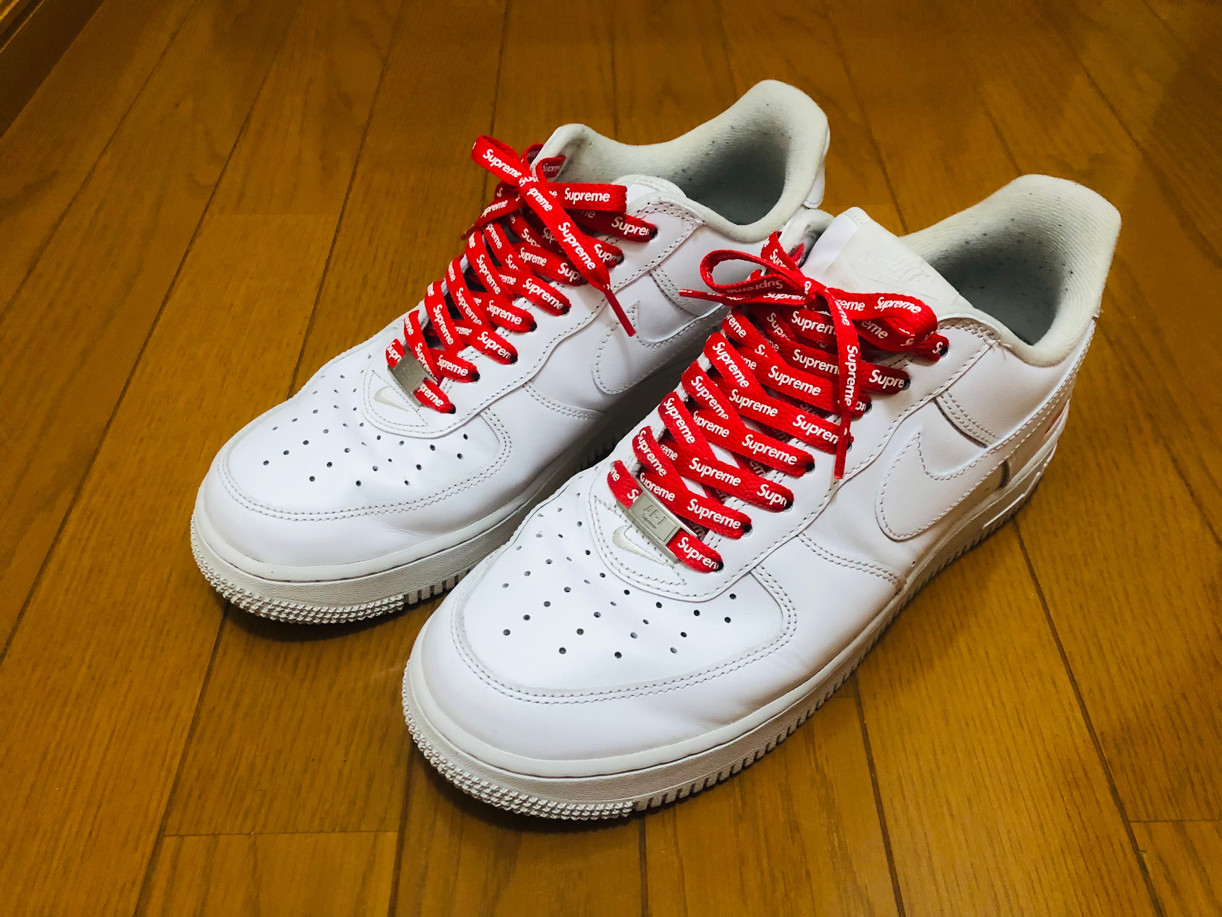 Supreme × Nike Air Force 1 Low "White"