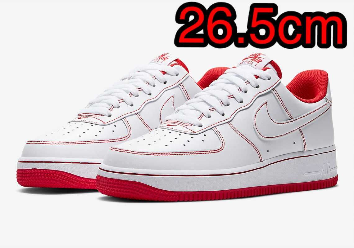 Nike Air Force 1 Low '07 Stitch "Radiant Red"