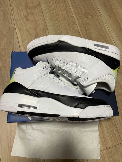 Fragment × Nike Air Jordan 3 "White/Black"