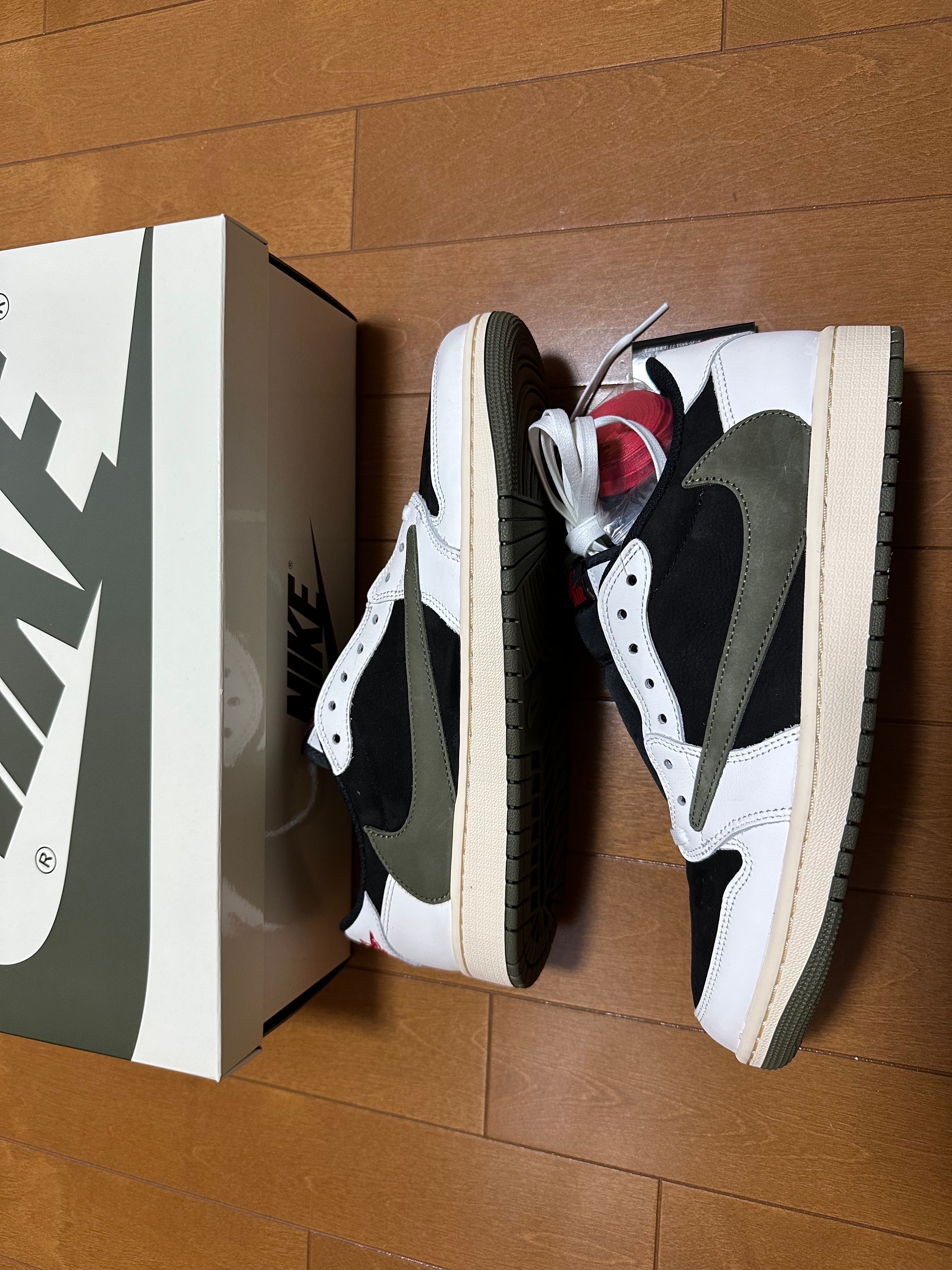Travis Scott × Nike Women's Air Jordan 1 Low OG "Medium Olive"