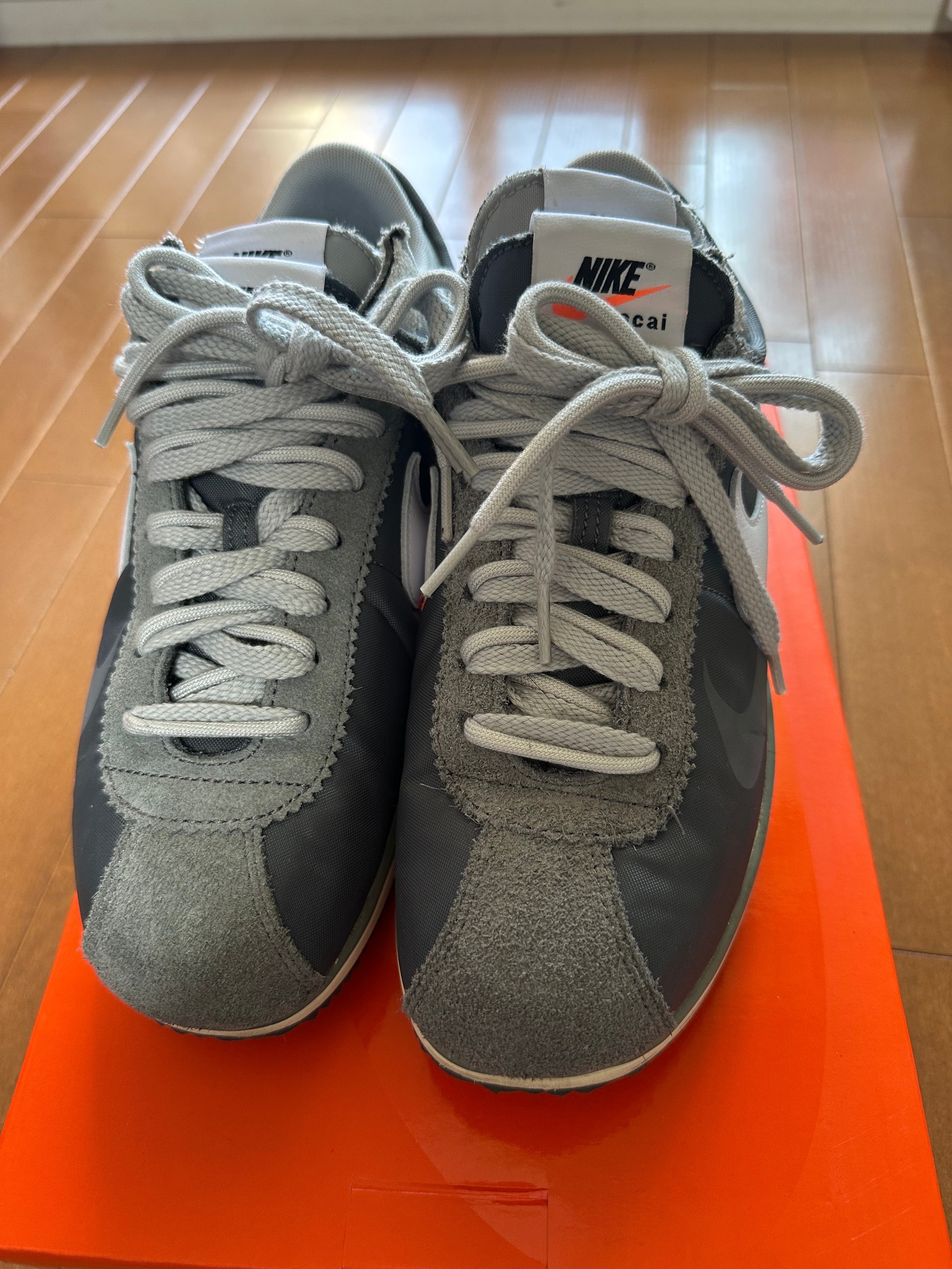 sacai × Nike Zoom Cortez "Iron Grey"