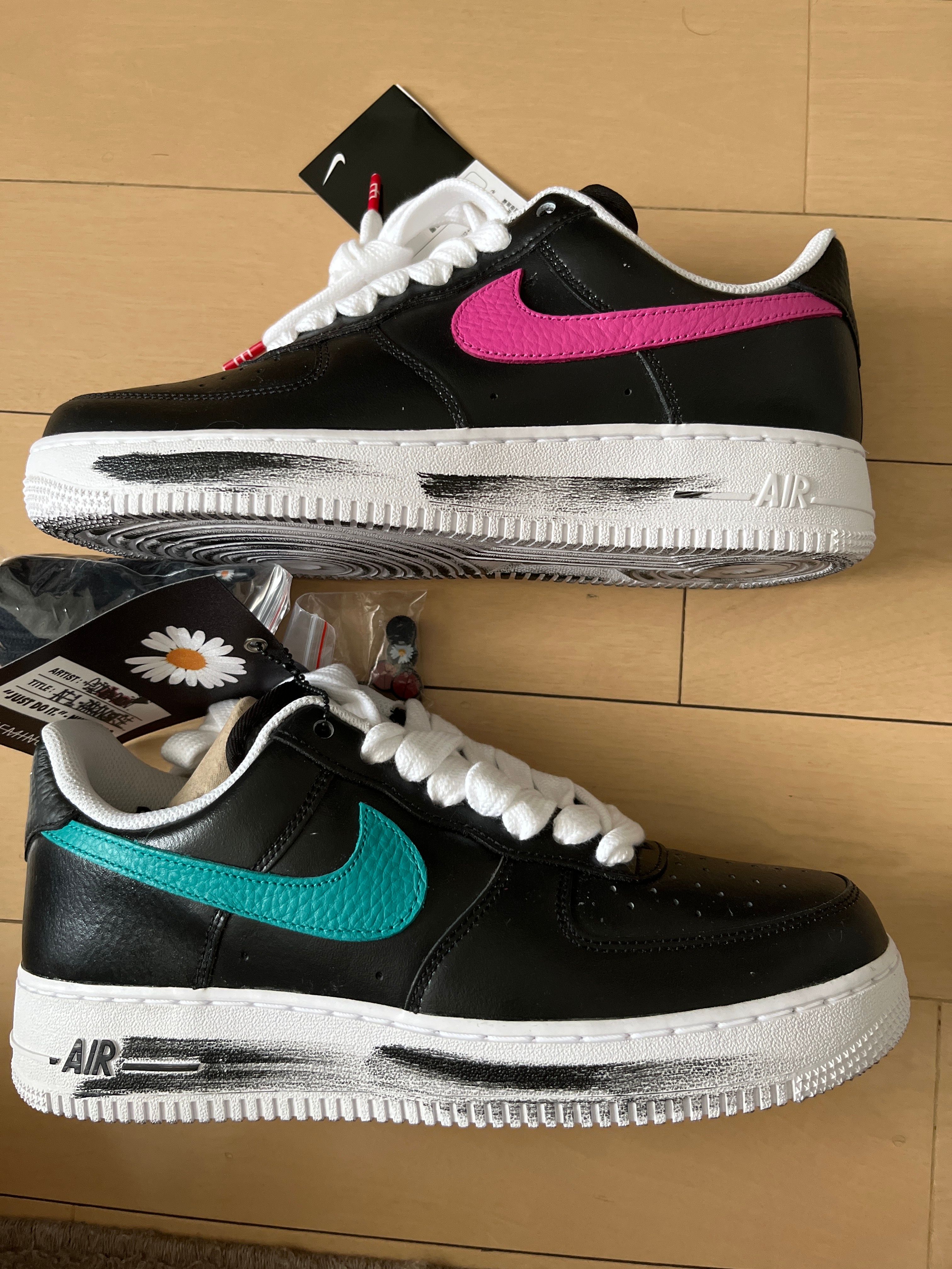 PEACEMINUSONE × Nike Air Force 1 Low '07 Para-Noise 3.0 "Black and Multi-Color" / G-DRAGON