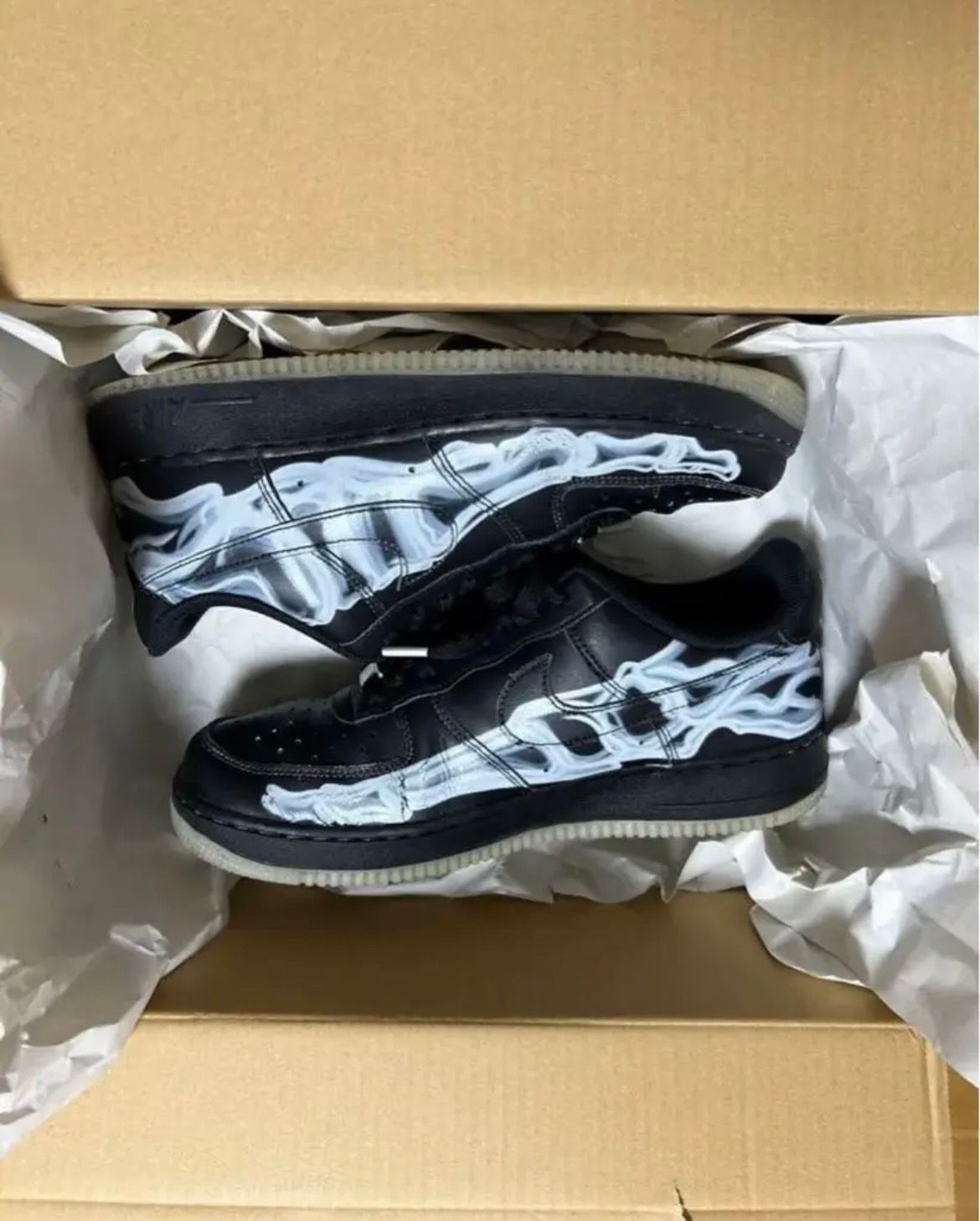 Nike Air Force 1 Low "Black Skeleton"