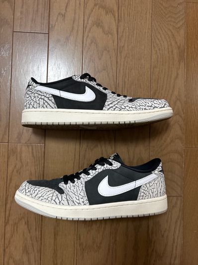 Nike Air Jordan 1 Retro Low OG "Black Cement"