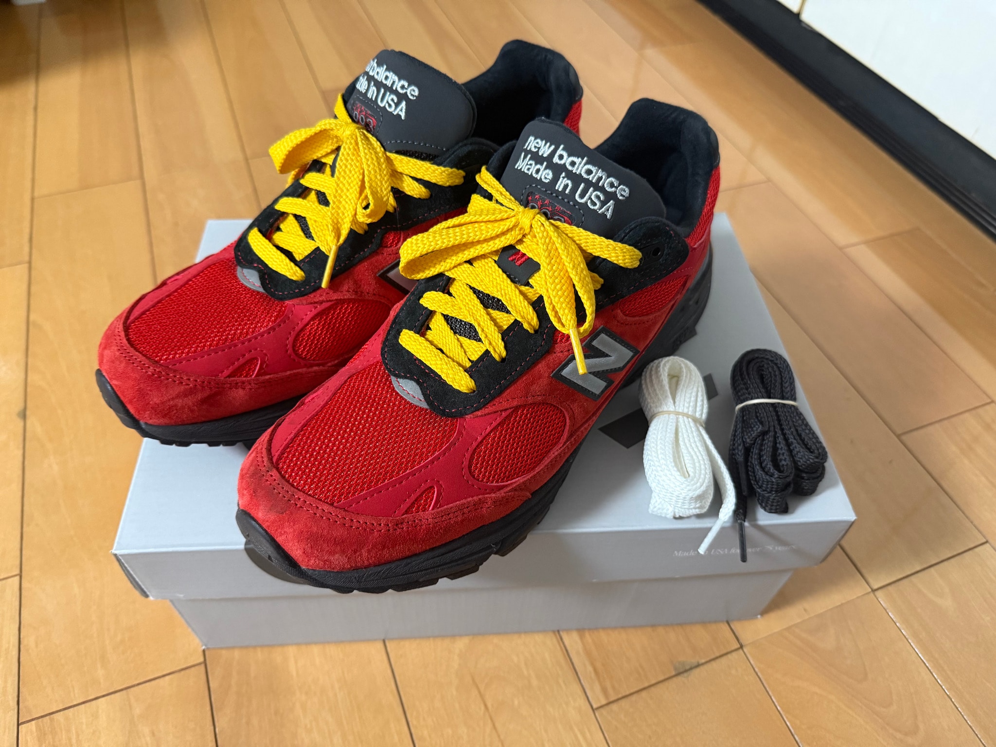 New Balance 993 "Team Red/Black"