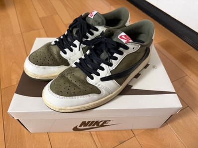 Travis Scott × Nike Air Jordan 1 Low OG SP "Reverse Olive"