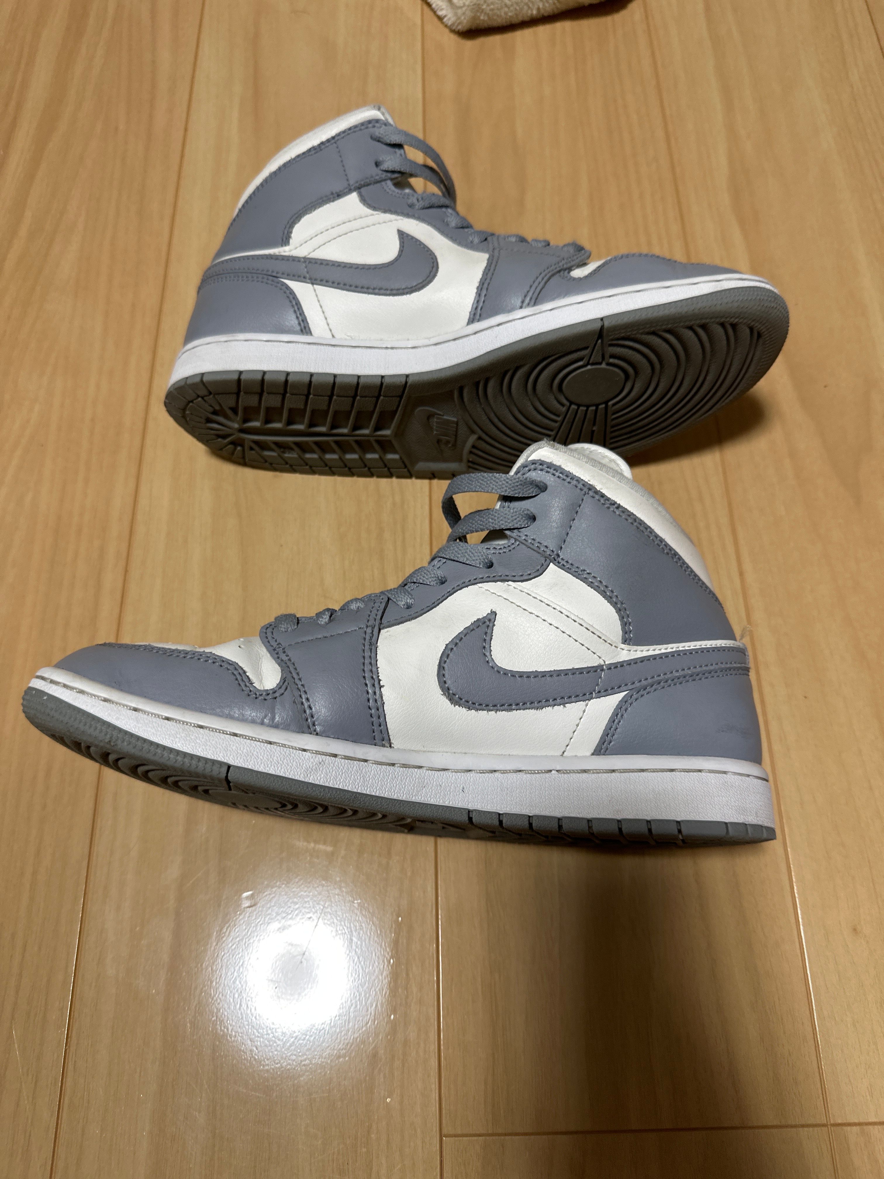 Nike Women's Air Jordan 1 Mid "Grey/Sail"