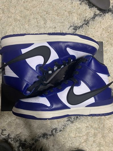 AMBUSH × NIKE DUNK HIGH "DEEP ROYAL"
