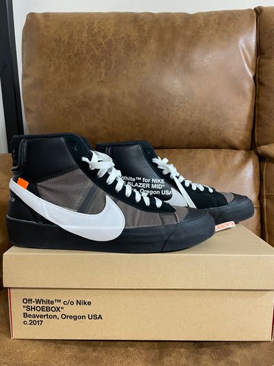 Off-White × Nike Blazer Studio Mid "Grim Reaper"