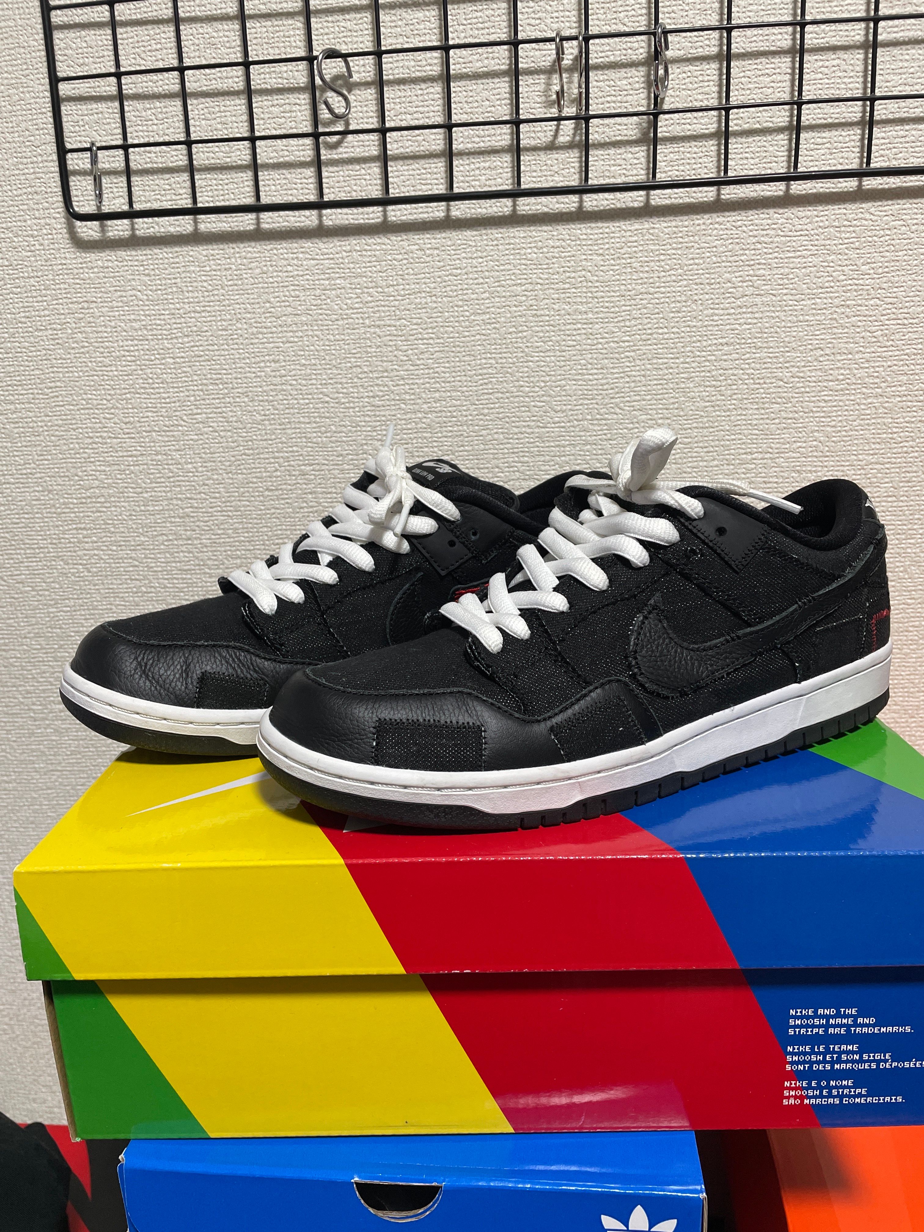 Wasted Youth × Nike SB Dunk Low "Black Denim" / VERDY