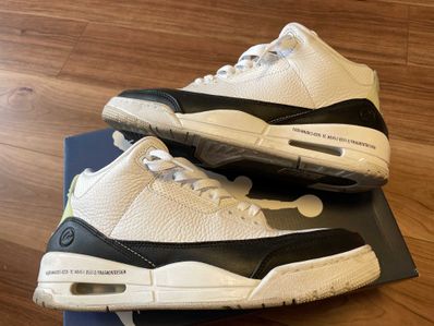 Fragment × Nike Air Jordan 3 "White/Black"