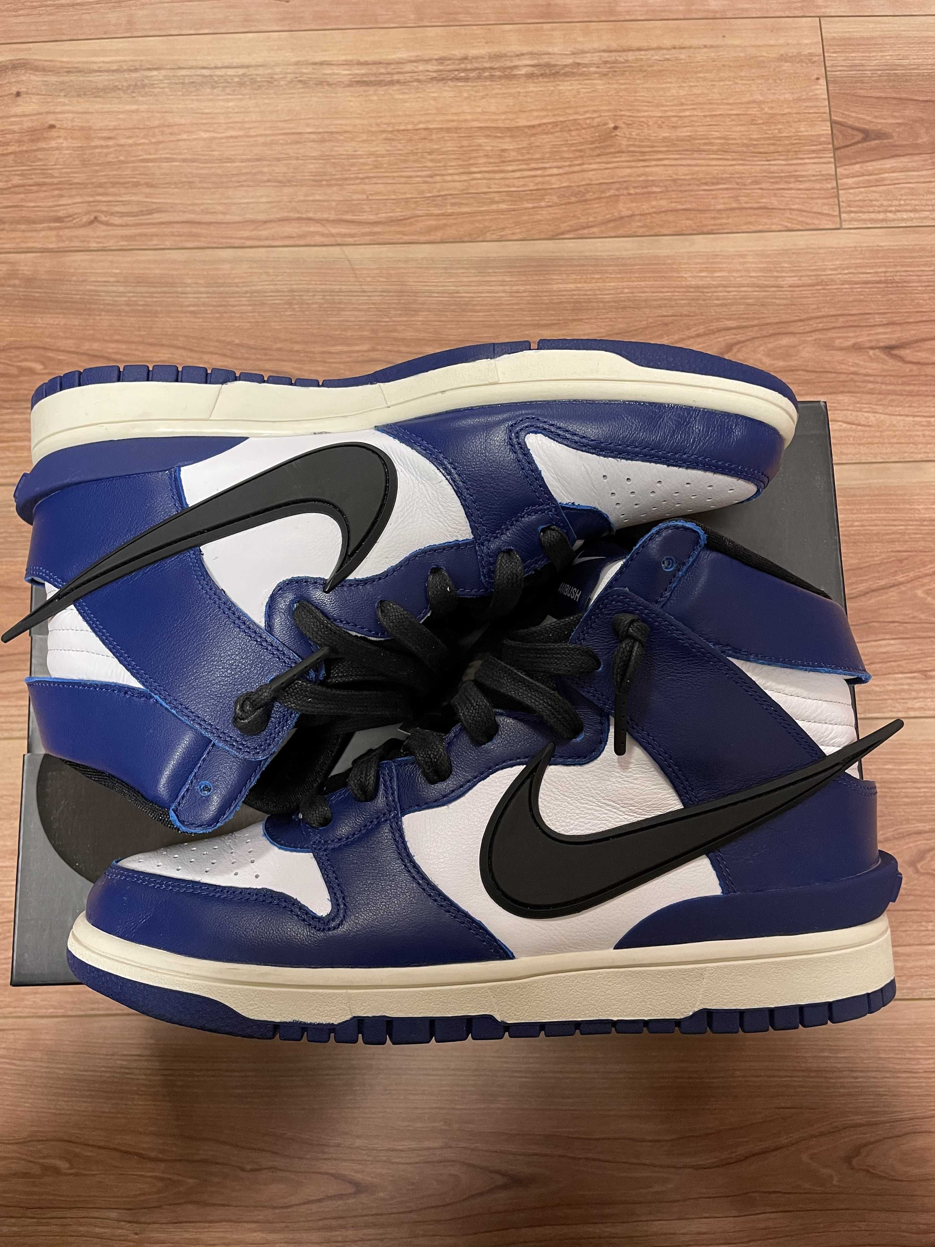 AMBUSH × NIKE DUNK HIGH "DEEP ROYAL"