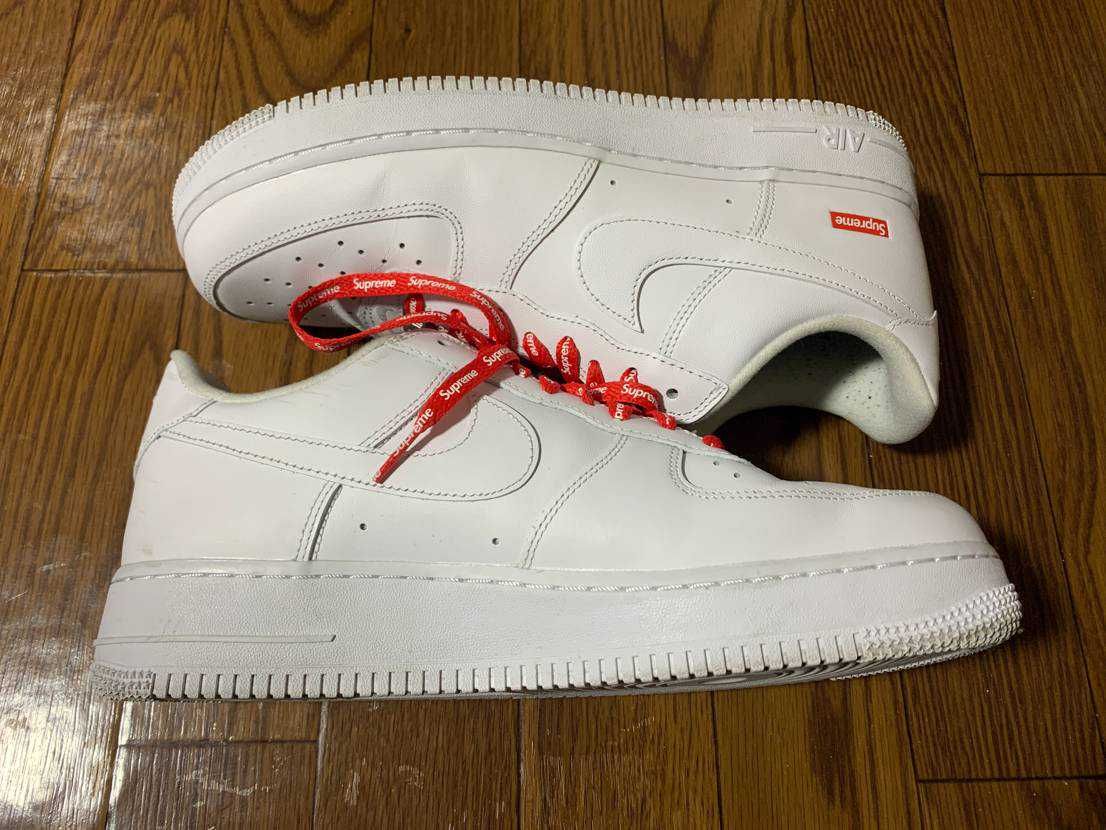 Supreme × Nike Air Force 1 Low "White"