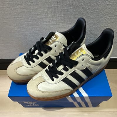adidas Women's Samba OG "Cream White/Core Black/Sandstrata"