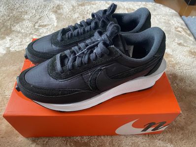 sacai × Nike LDV Waffle "Triple Black"