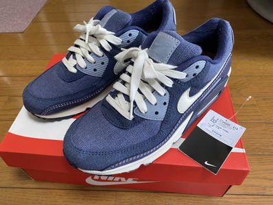 NIKE AIR MAX 90 "DIFFUSED BLUE/SAIL/MIDNIGHT NAVY/OBSIDIAN MIST"