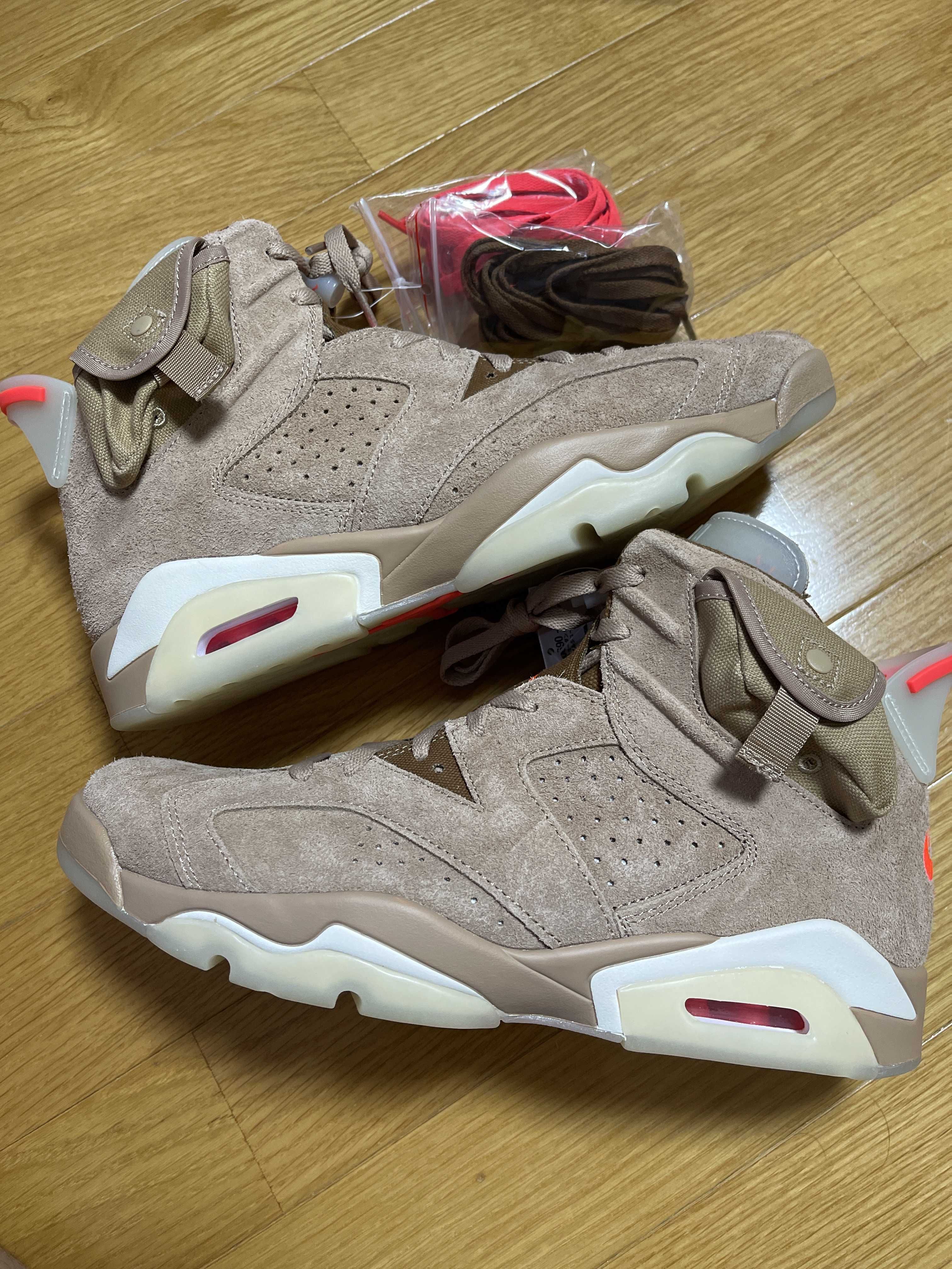 Travis Scott × Nike Air Jordan 6 "British Khaki"