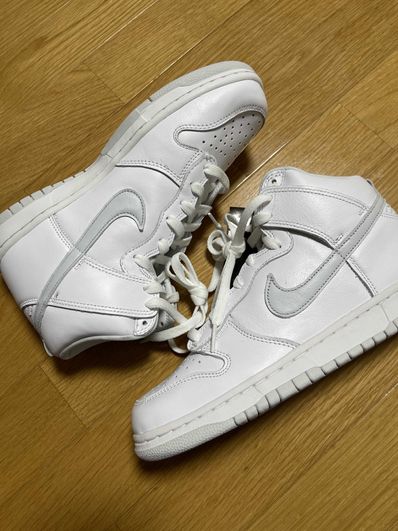 Nike Dunk High "Pure Platinum"