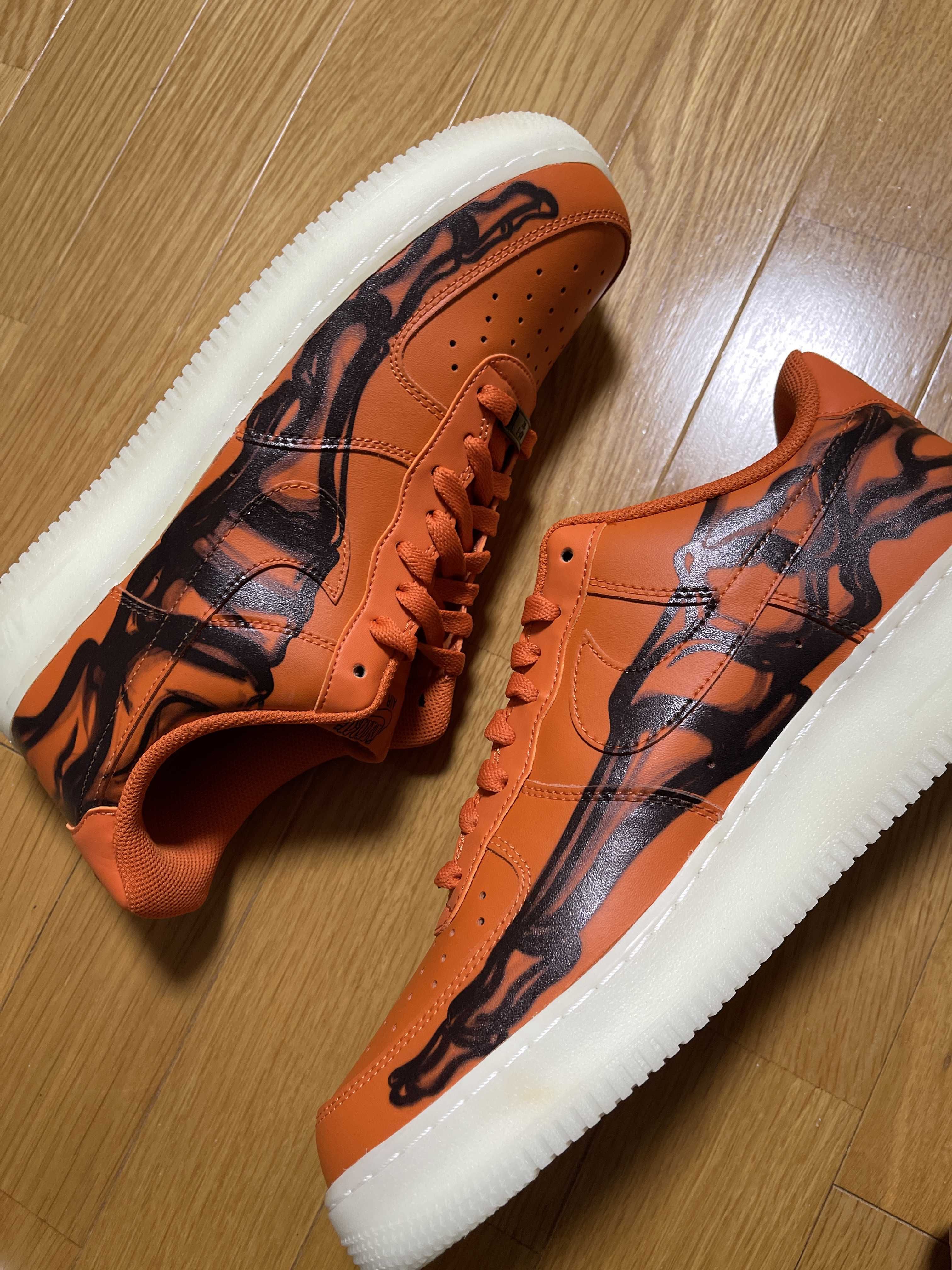 Nike Air Force 1 Low "Orange Skelton"
