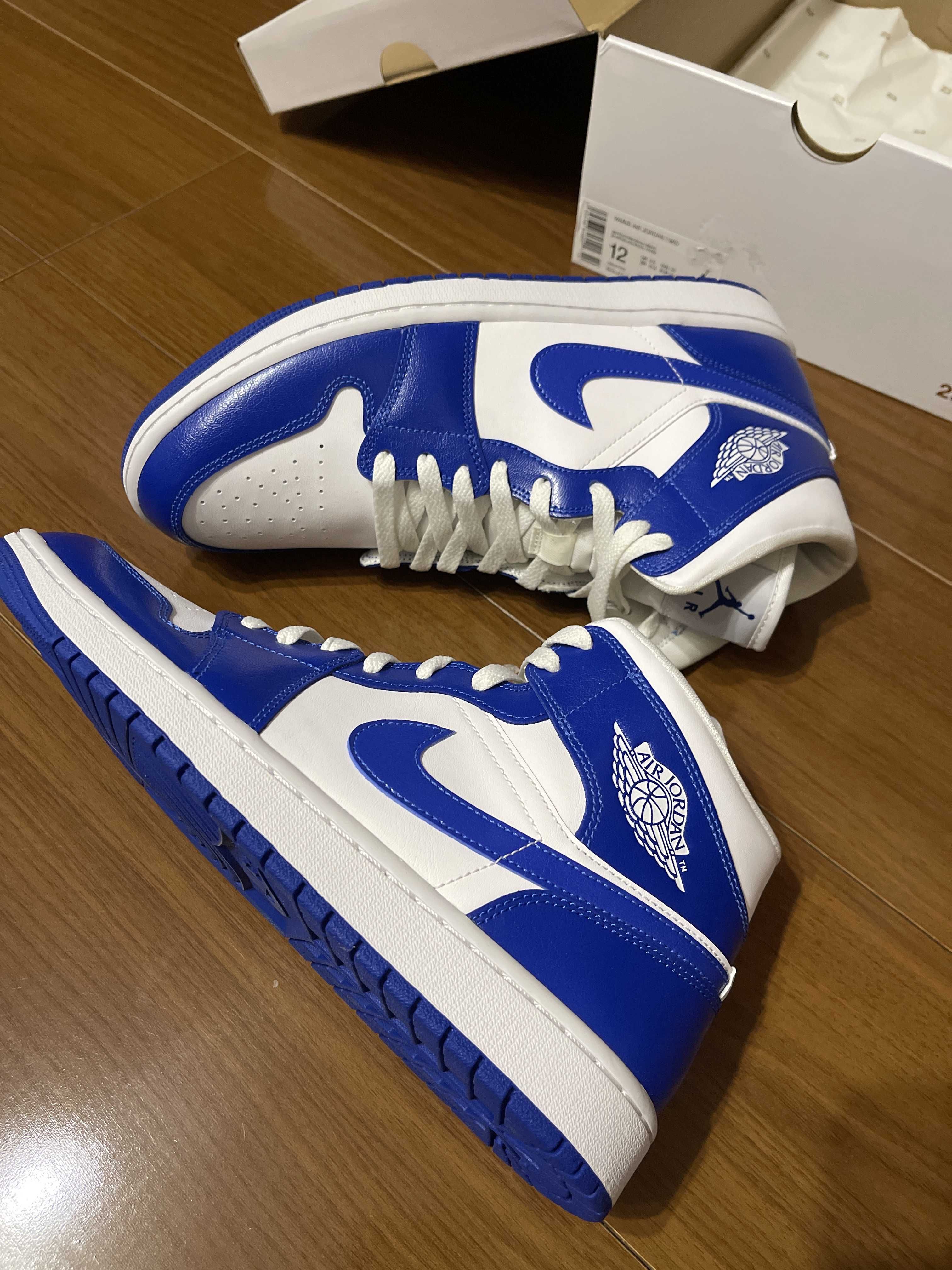 Nike Women's Air Jordan 1 Mid "Kentucky Blue"