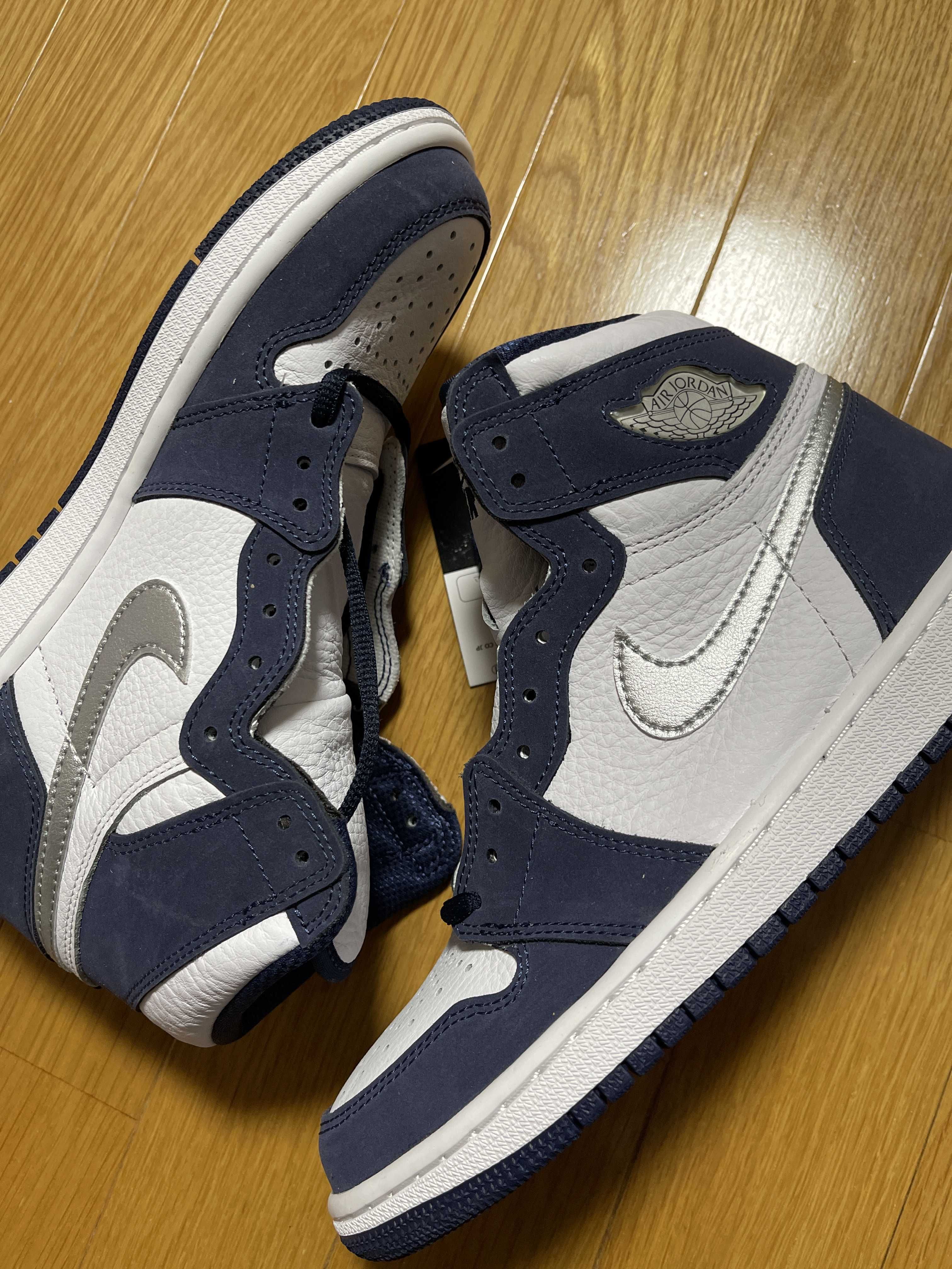 Nike Air Jordan 1 High OG CO.JP "White/Midnight Navy" (2020)(ブリーフケースなし)