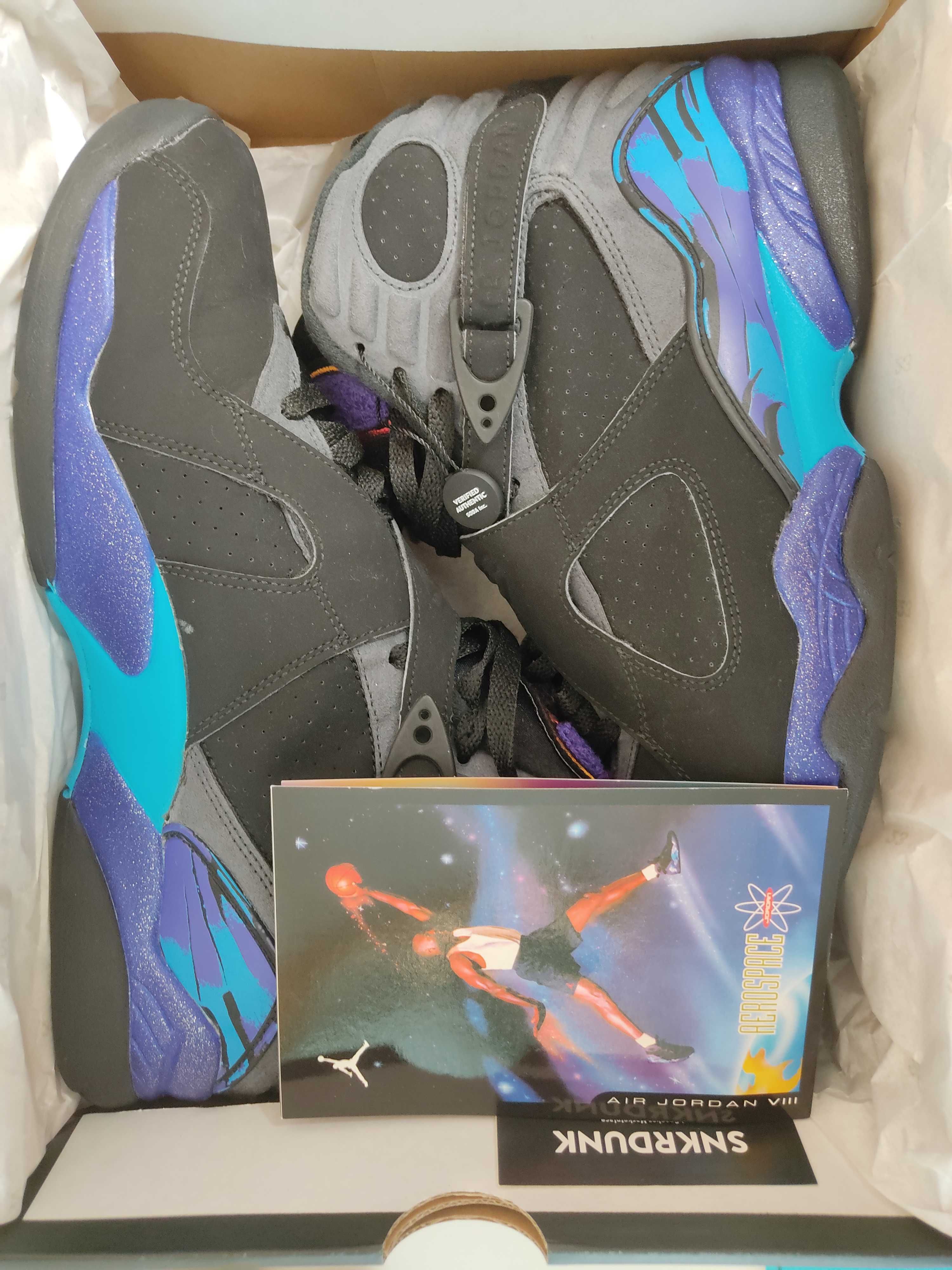Nike Air Jordan 8 Retro "Aqua" (2015)