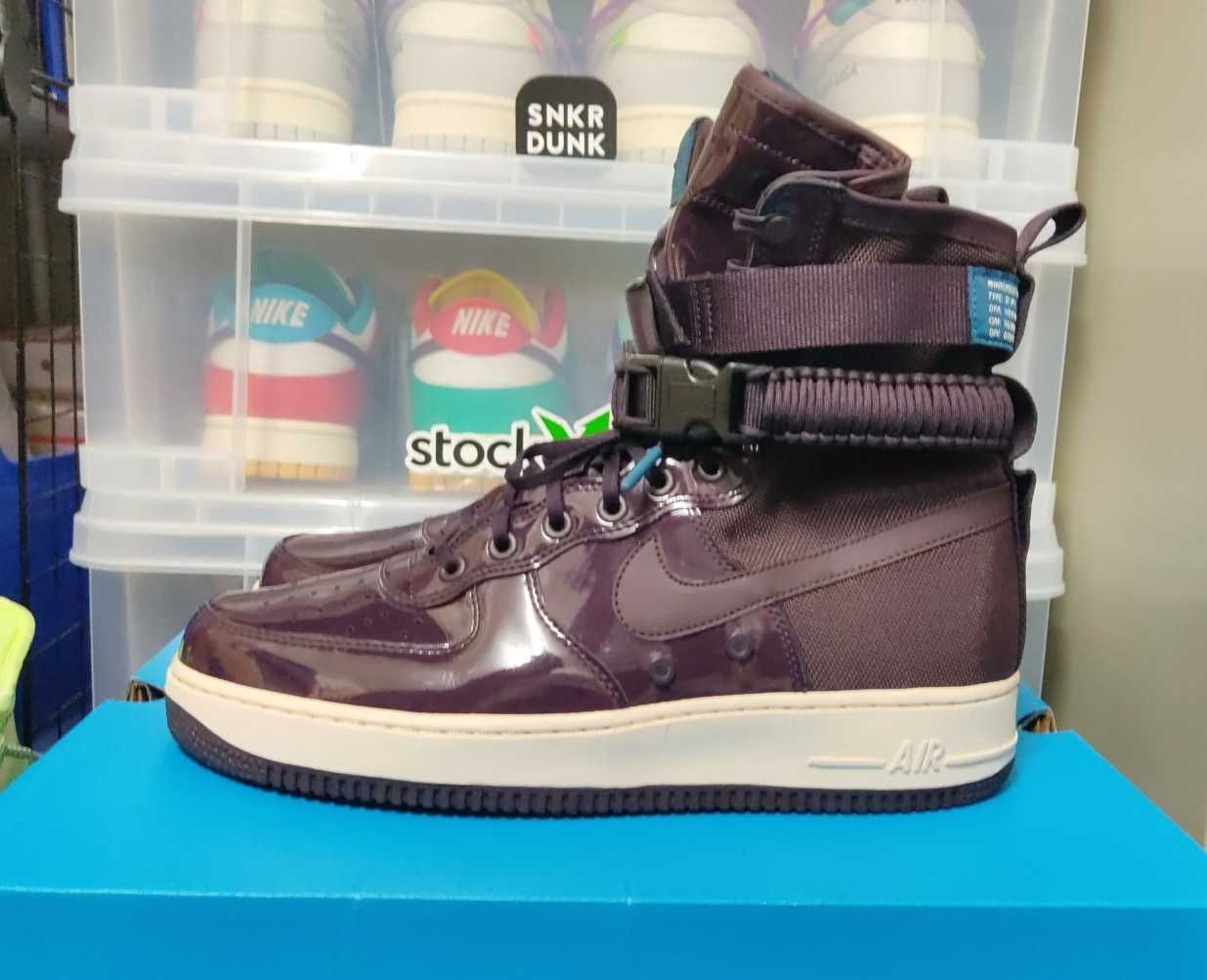 Nike Women's SF Air Force 1 High "Ruby Rose Force Is Female Port Wine"
