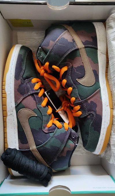Nike SB Dunk High "FiveOneO Camo"