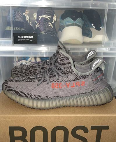 adidas Yeezy Boost 350 V2 "Grey/Bold Orange/DGH Solid Grey"
