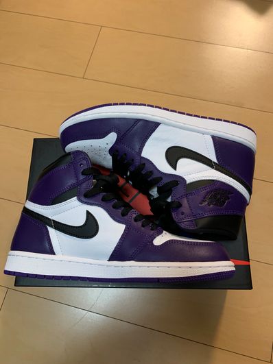 Nike Air Jordan 1 Retro High OG "Court Purple White/Black" (2020)