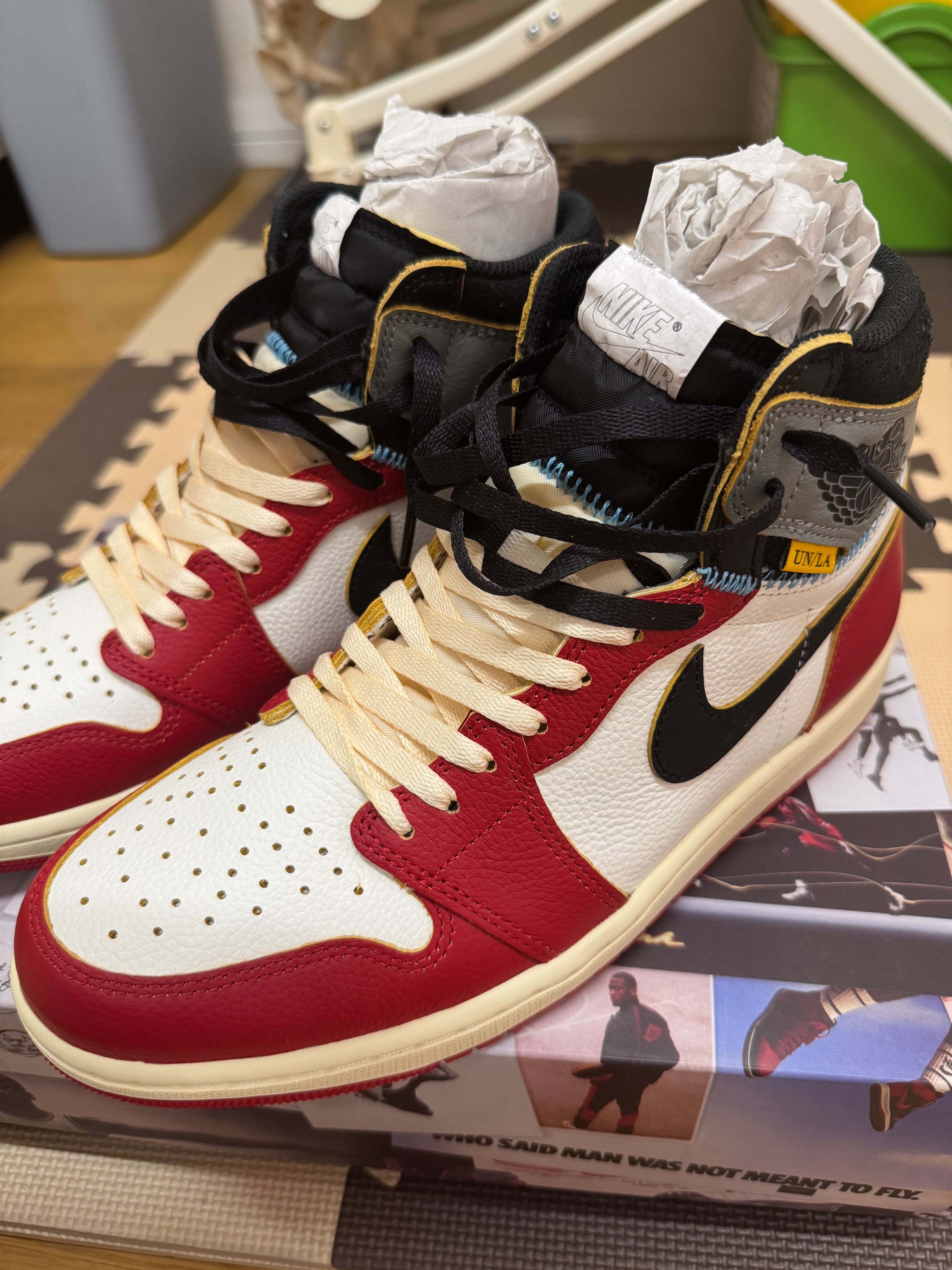 UNION × Nike Air Jordan 1 Retro High OG "Chicago/Shadow"