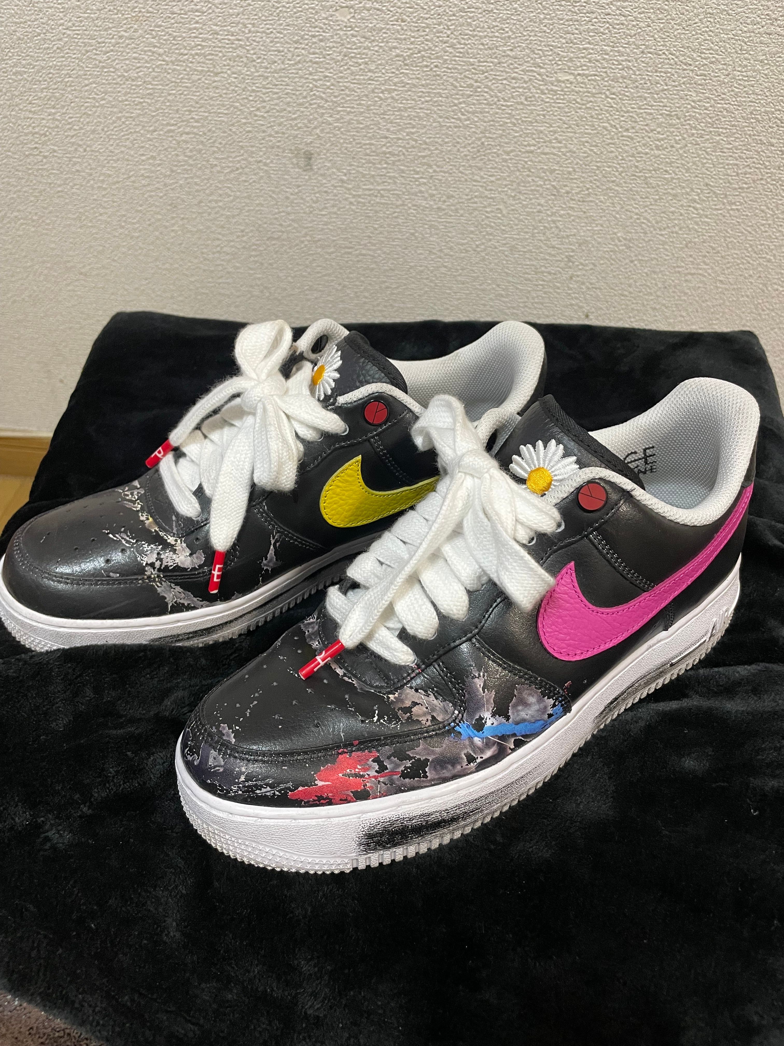 PEACEMINUSONE × Nike Air Force 1 Low '07 Para-Noise 3.0 "Black and Multi-Color" / G-DRAGON