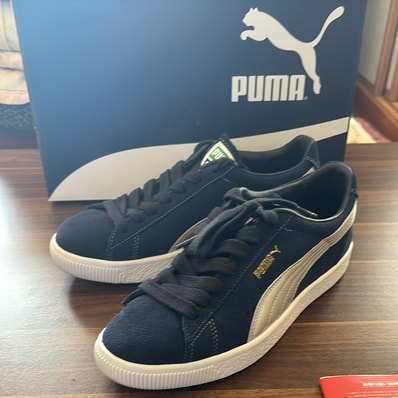 Puma Suede VTG "Navy/Silver"
