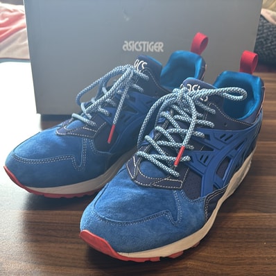 Mita Sneakers × Asics Gel-Kayano Trainer Trico "Blue"