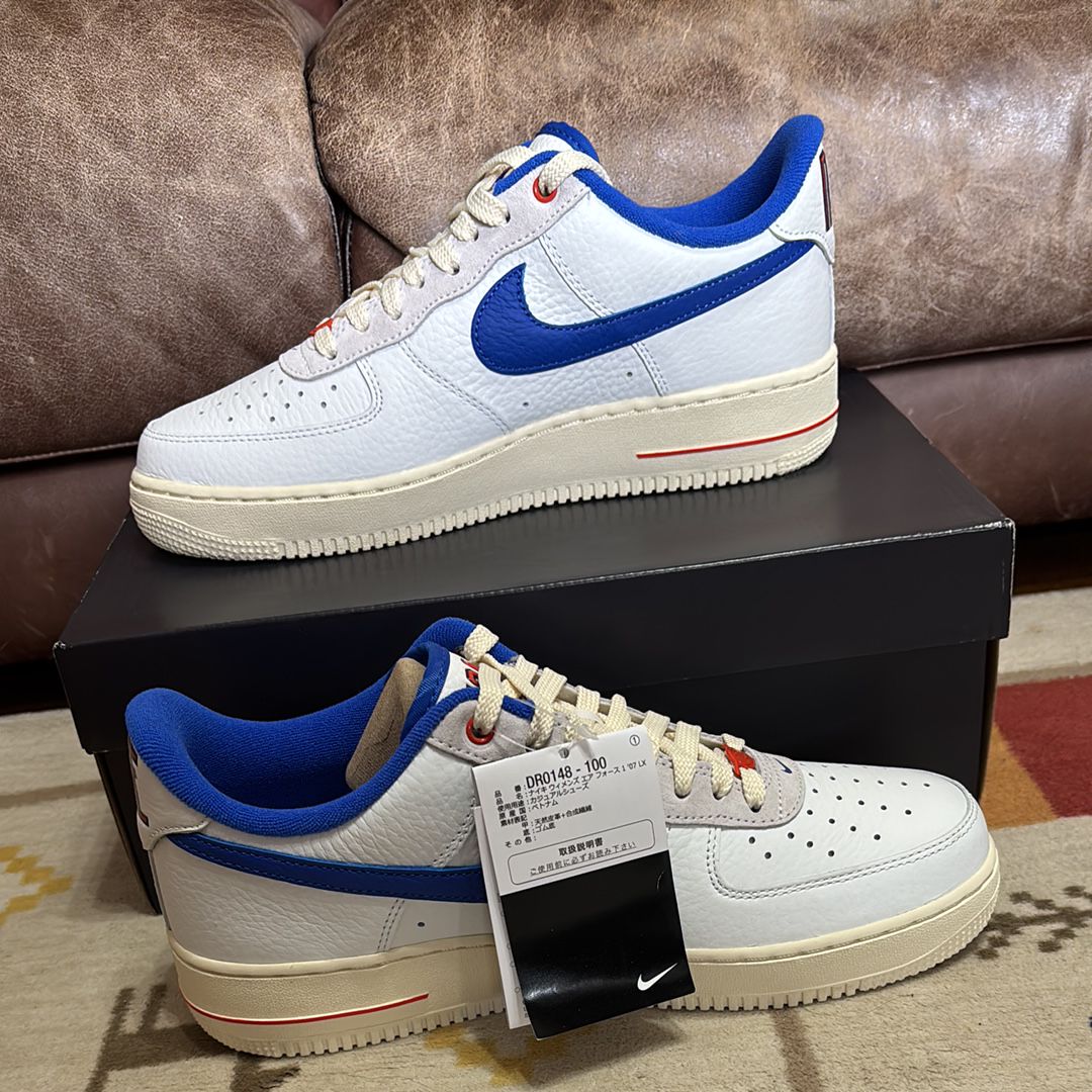 Nike Women's Air Force 1 Low Command Force "White/Blue"
