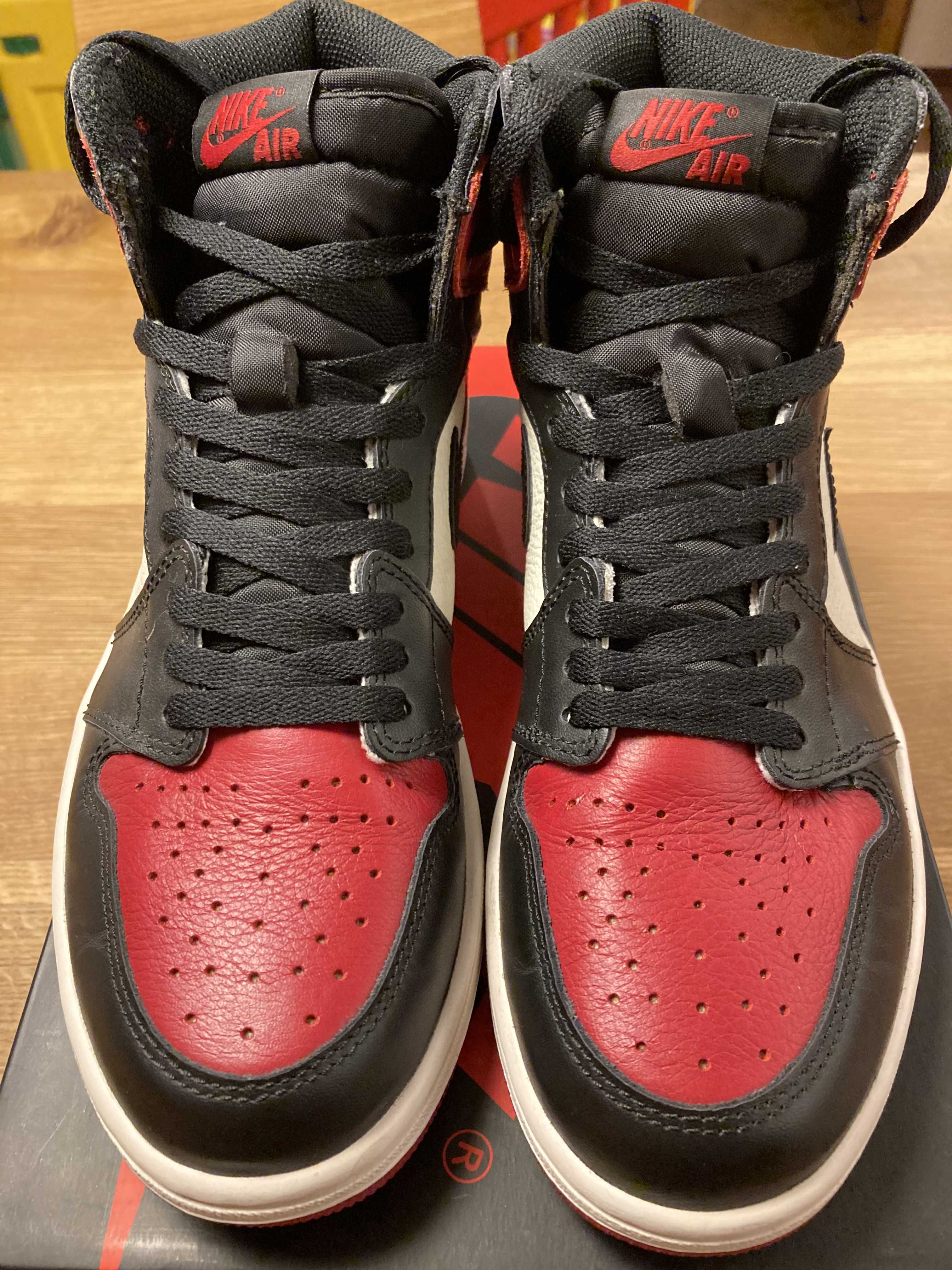 Nike Air Jordan 1 Retro High OG "Bred Toe"